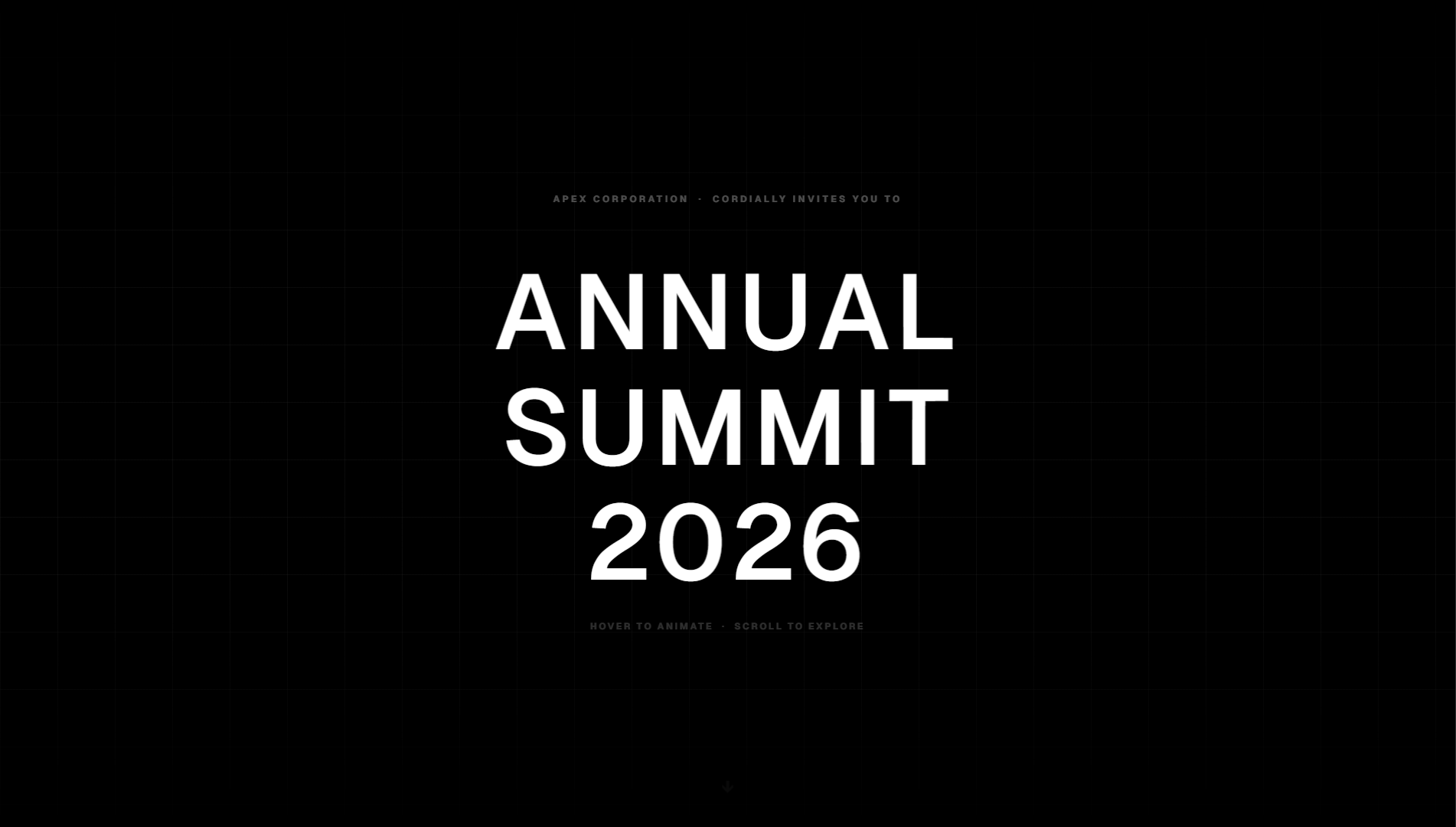 Annual Summit 2026 — Executive Business Invitation